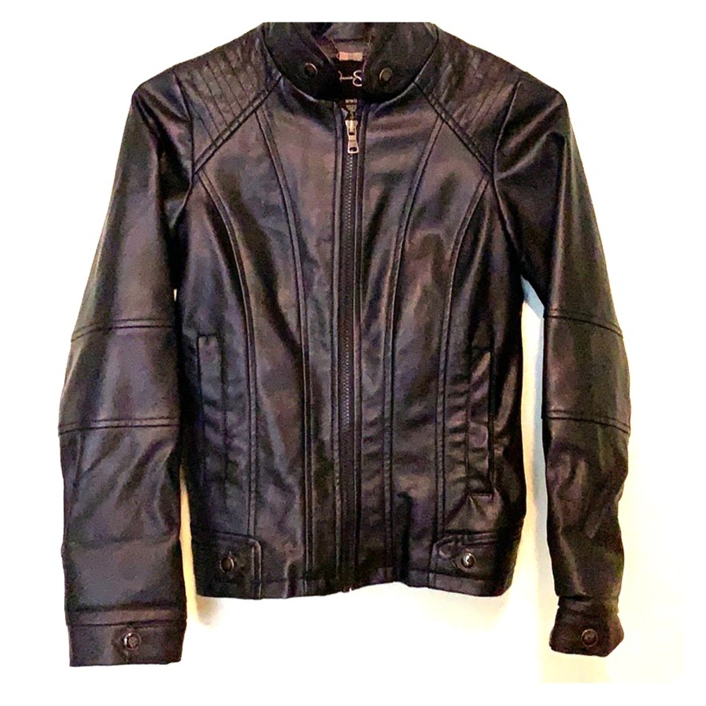 Jessica Simpson Faux Leather Jacket